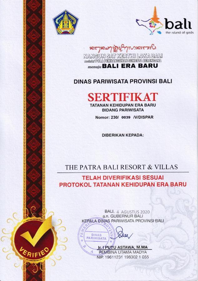 Villas At The Patra Bali Resort And Villas - Chse Certified Kuta  Exterior photo